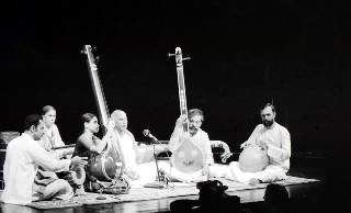 Concert in Neuchâtel with S. Ram Bharati