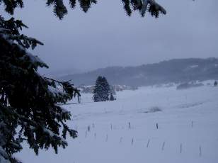 Tempête sur le Jura