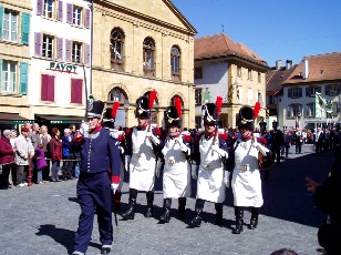Défilé des Milices Vaudoises, Yverdon-les-Bains