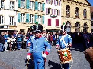 Défilé des Milices Vaudoises, Yverdon-les-Bains