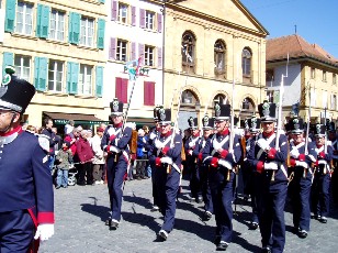 Défilé des Milices Vaudoises, Yverdon-les-Bains