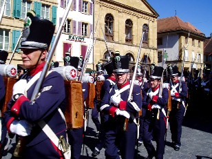Défilé des Milices Vaudoises, Yverdon-les-Bains