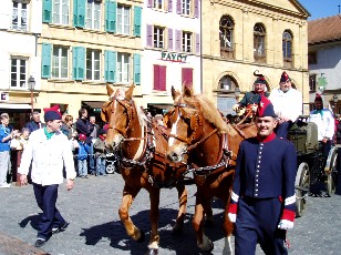 Défilé des Milices Vaudoises, Yverdon-les-Bains