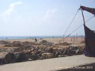 Bord de mer à Madras